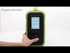गैस रिसाव को रोकने के लिए 18 गैसों तक का पता लगाने वाला वायु गुणवत्ता गैस विश्लेषक