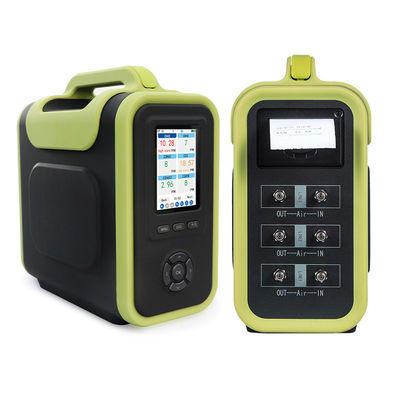 Ambient Analyzer with Modular Internal Structure PM2.5 PM10 O3 TVOC CO2 O2 VOC Pumping Suction Air Quality Monitoring