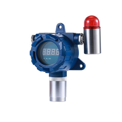Fixed Gas Detector with Real-time Concentration Alarm and Sound Light Alarm for Acetylene C2H2 Leakage Monitoring in Welding Workshop