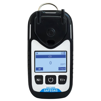 Portable CO Detector with Pumped Diffusion Dual Sampling and Data Logger for Carbon Monoxide Detection