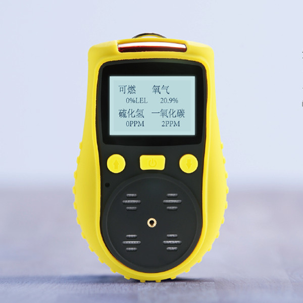 Portable Multi Gas Detector CO O2 H2S CH4 Detected With Diffusion High Precision