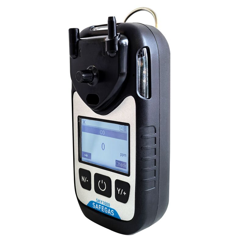 Portable Single Gas Detector with 95db Sound Alarm 0-100%LEL and Pump Diffusion Dual Suction